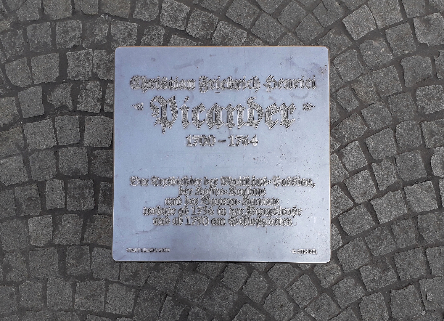 Wohnung Christian Friedrich Henricis (